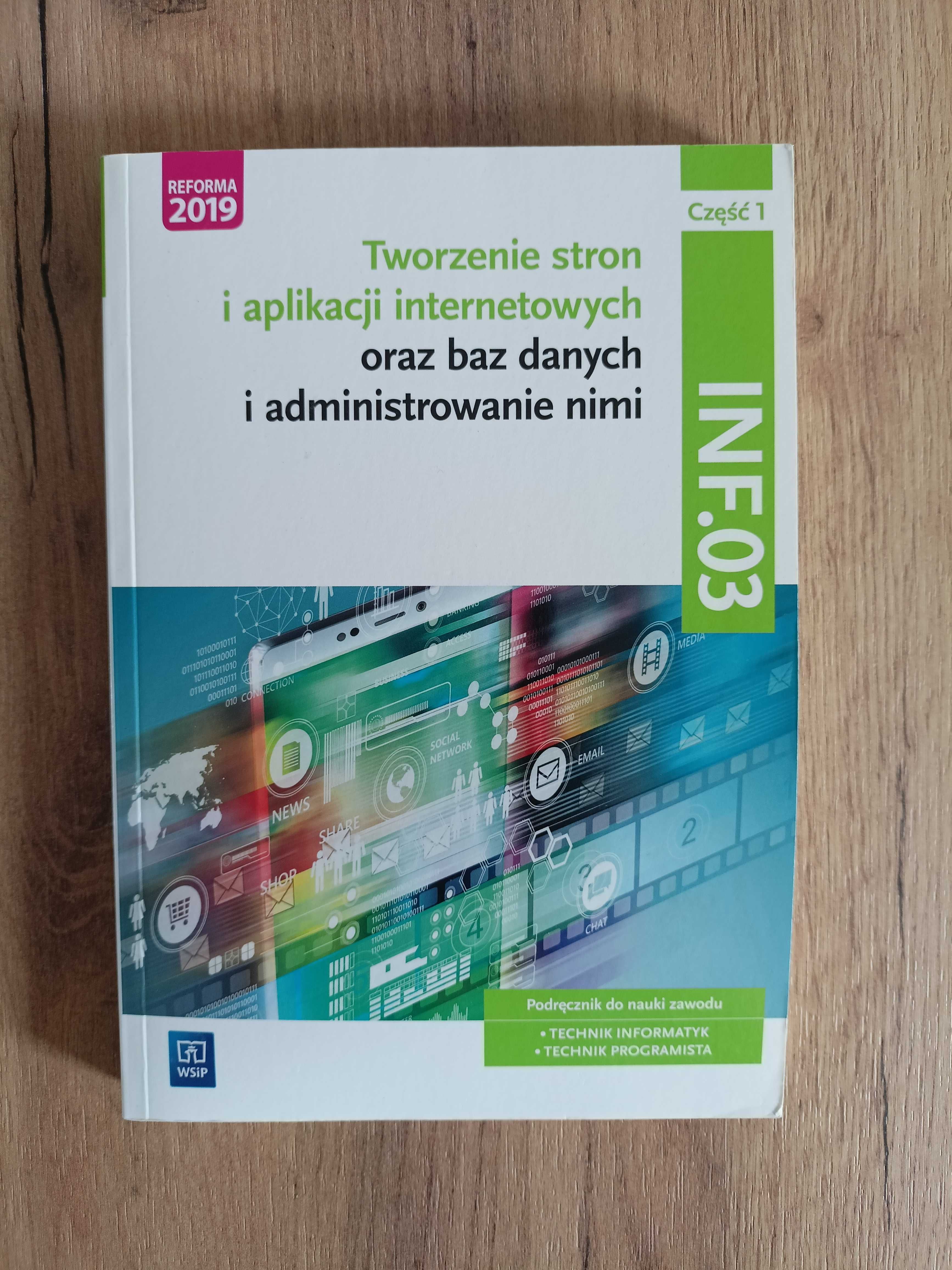 Podręcznik INF.03 Tworzenie Stron i Baz Danych WSiP | Cz. 1 Stan BDB