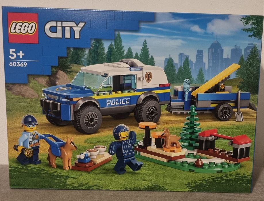 LEGO City 60369 Szkolenie psów policyjnych w terenie