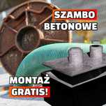 Szambo Betonowe Zbiornik Betonowy Szczelny SZYBKA DOSTAWA Deszczówka