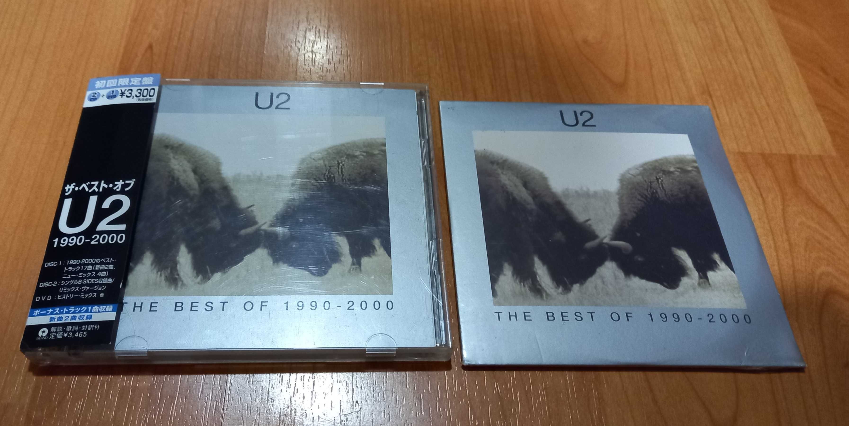 U2 Best of 90/2000 Japan
2 CD Best of e lados B + 1 DVD