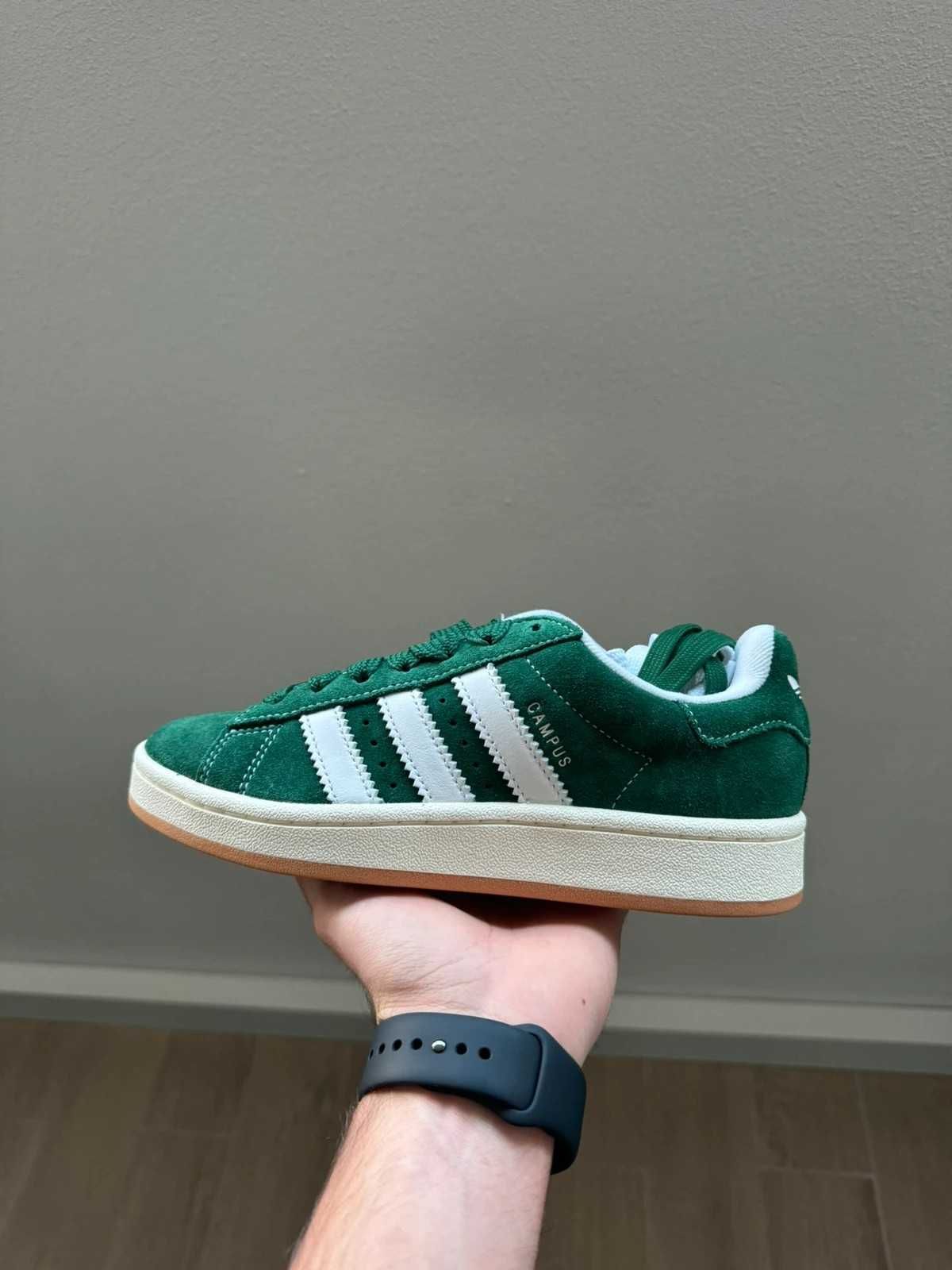 adidas Campus 00s Dark Green Cloud White 41