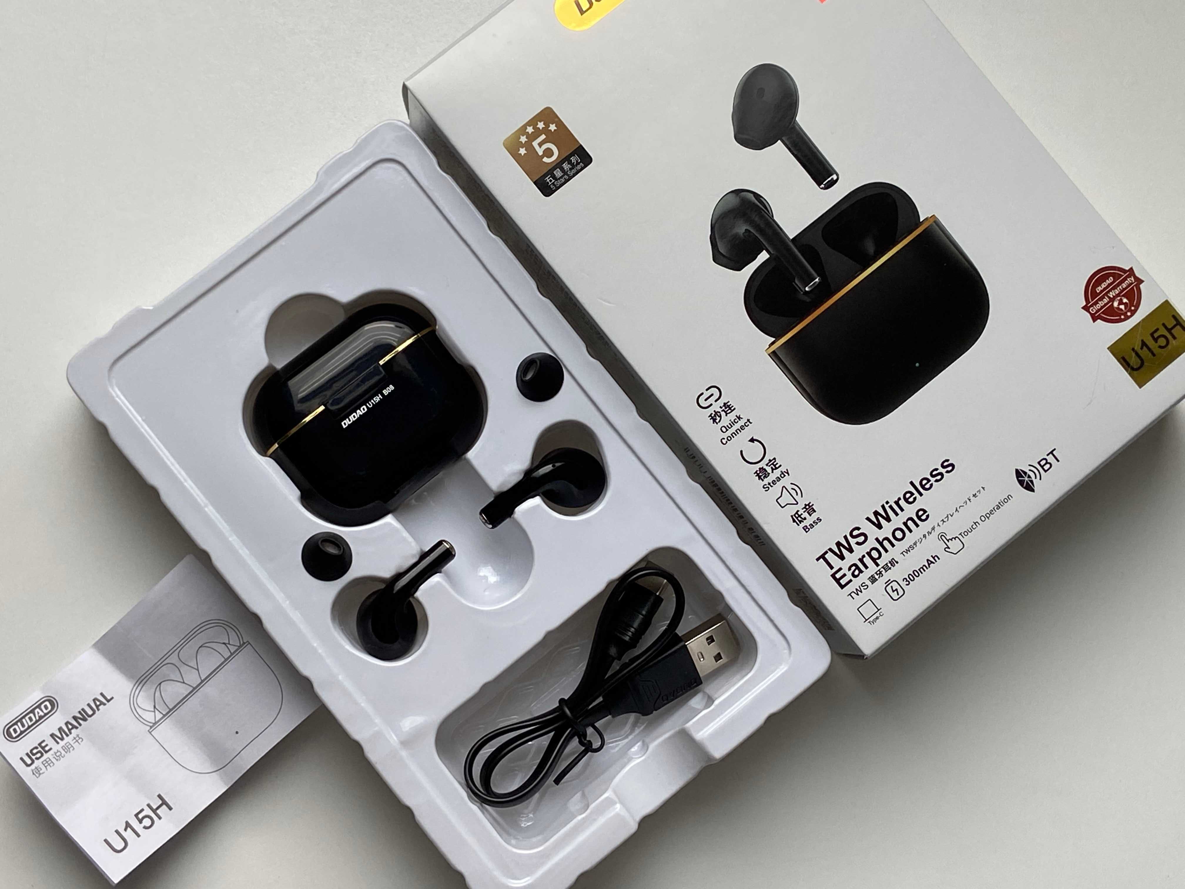 SŁUCHAWKI bezprzewodowe DUDAO U15H TWS bluetooth NOWE z gwarancją !!