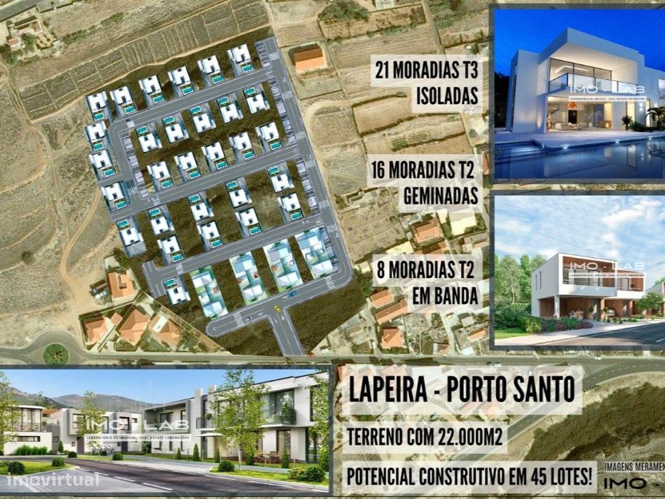 Terreno com 22.040m2 - Porto Santo