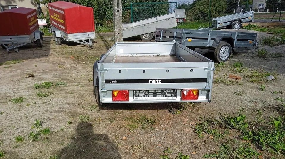 Przyczepa samochodowa Martz Basic 264x126 2 osiowa przyczepka