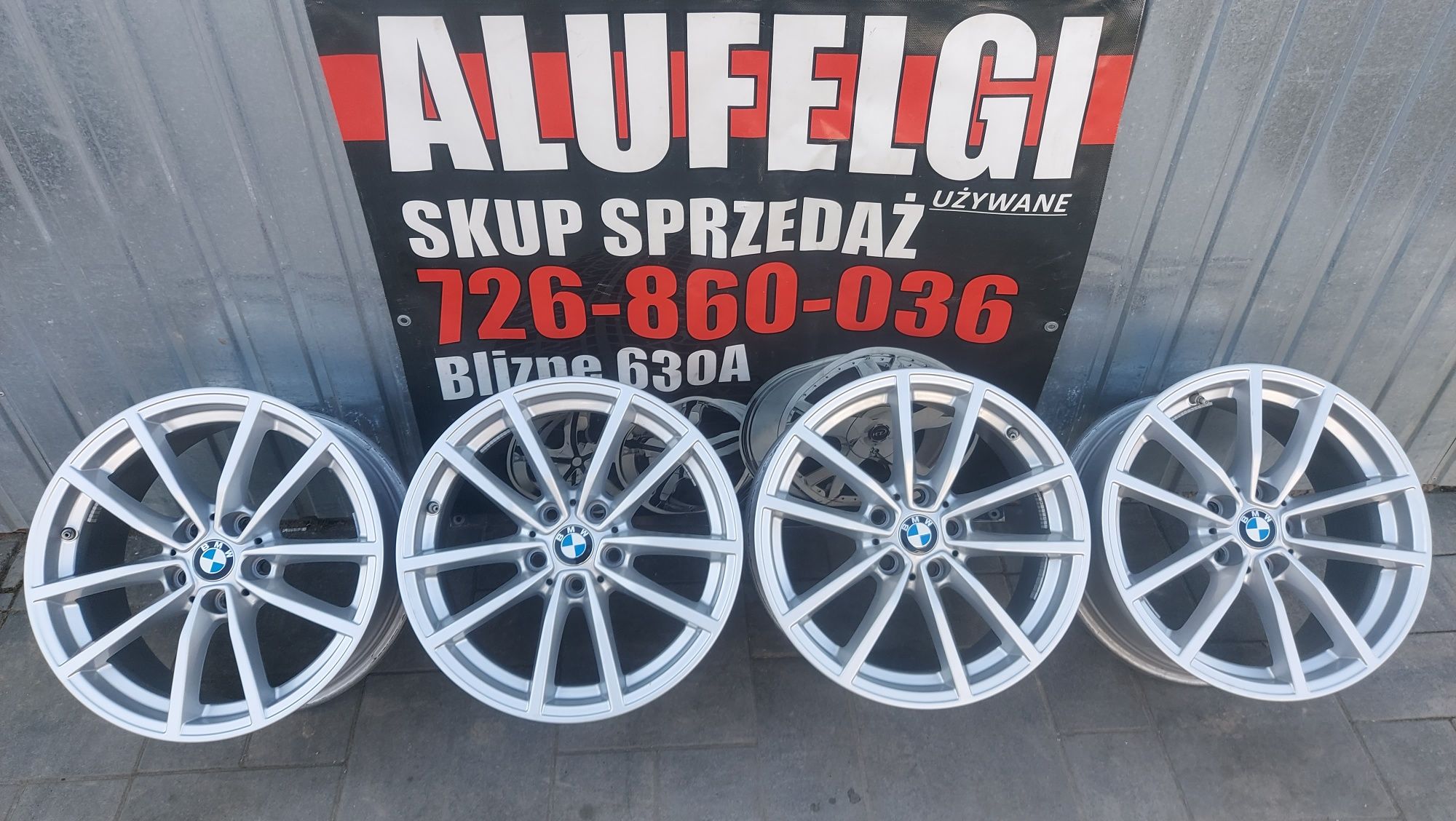 Alufelgi 17" 5x112 BMW G20 G30 + Tpms Czujniki