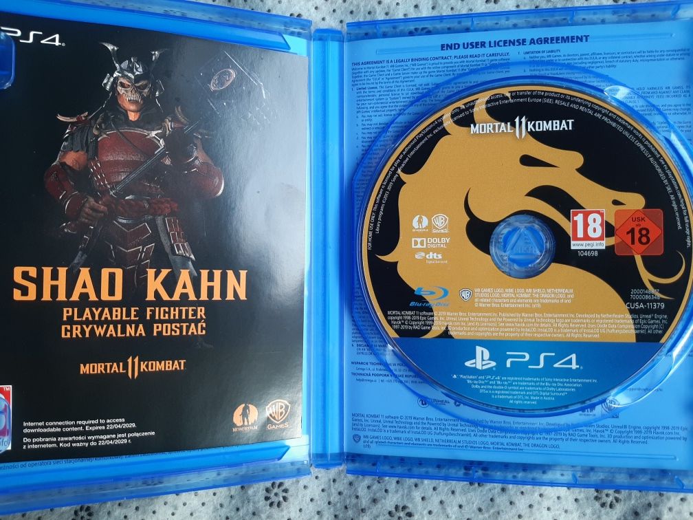 Mortal Kombat 11 gra na PS4