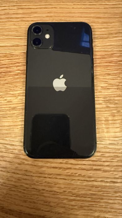 Apple iPhone 11, 128gb - 100% bateria po wymianie, dobry stan, czarny