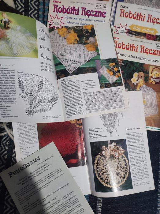 Подборка польских журналов по рукоделию Robotki Reczne (цена с олх)