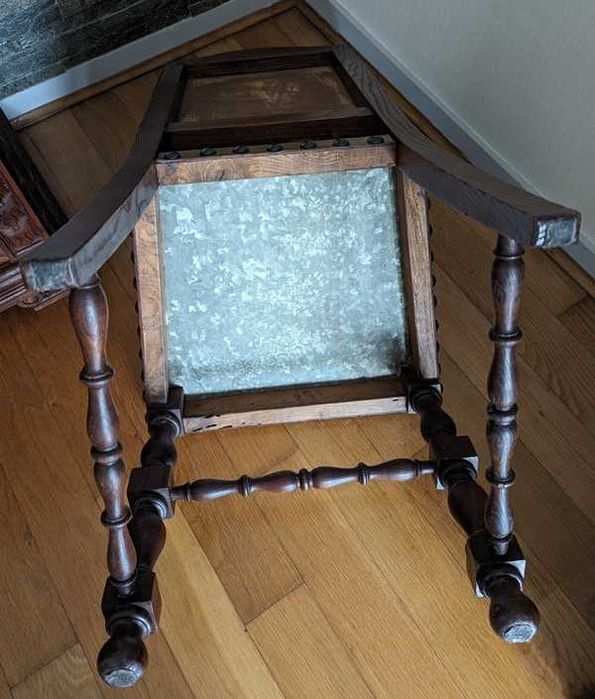 Mobília de sala de jantar em madeira maciça de carvalho!