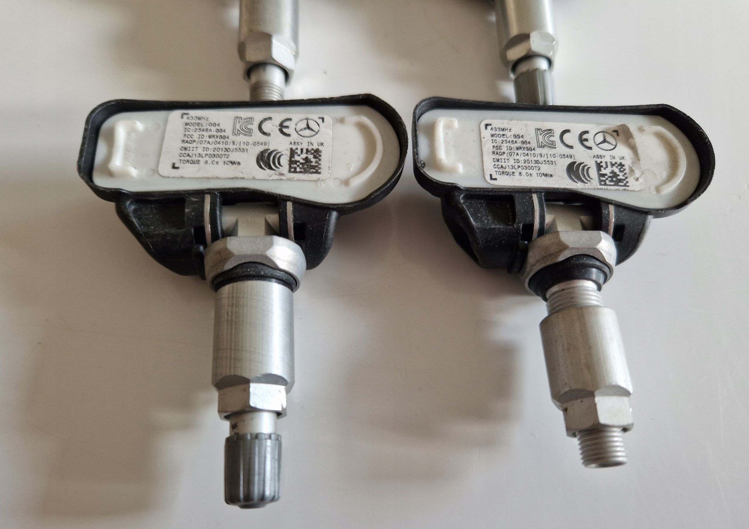 Czujniki ciśnienia Tpms Mercedes
