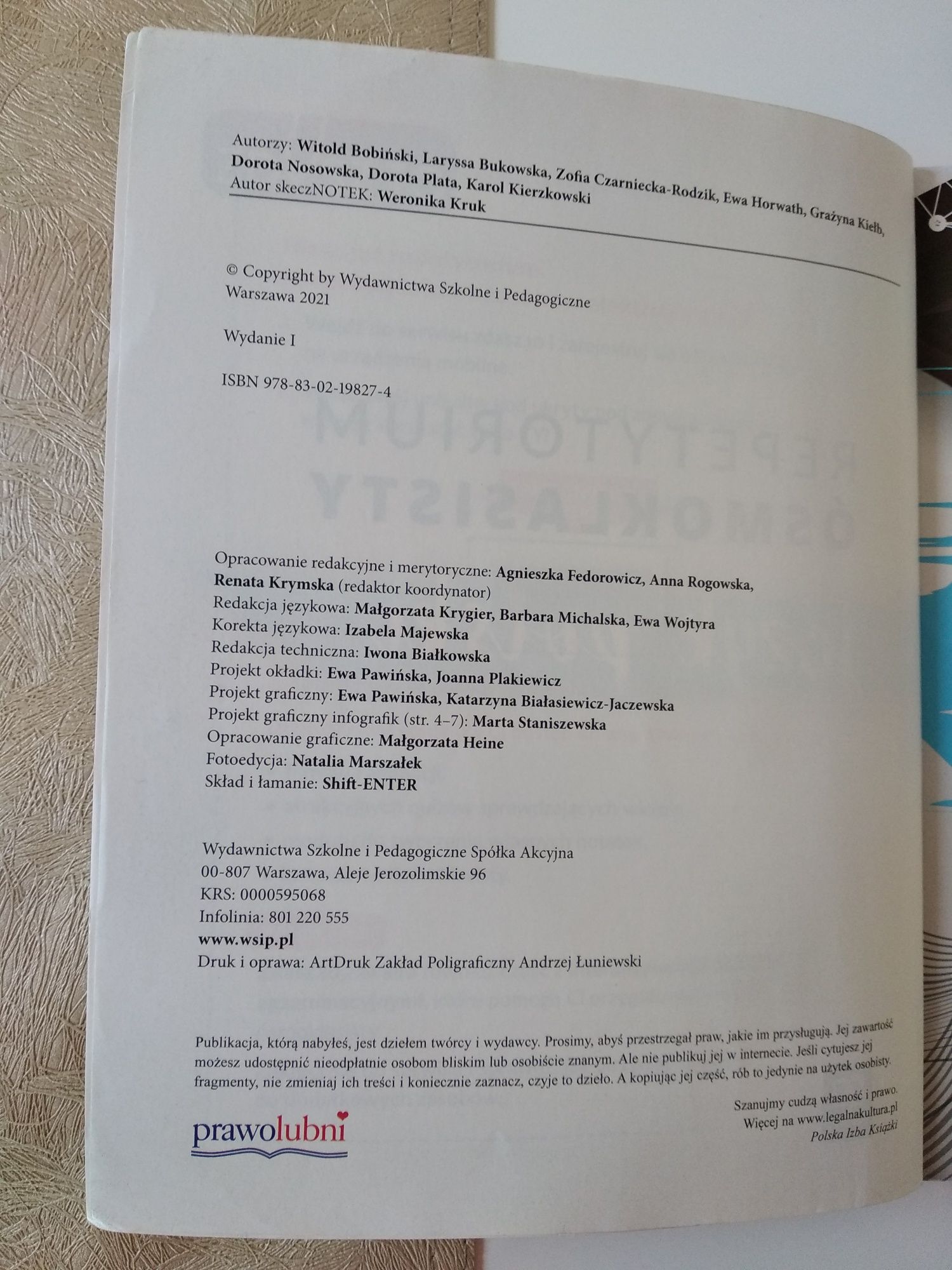 Repetytorium ósmoklasisty j. polski