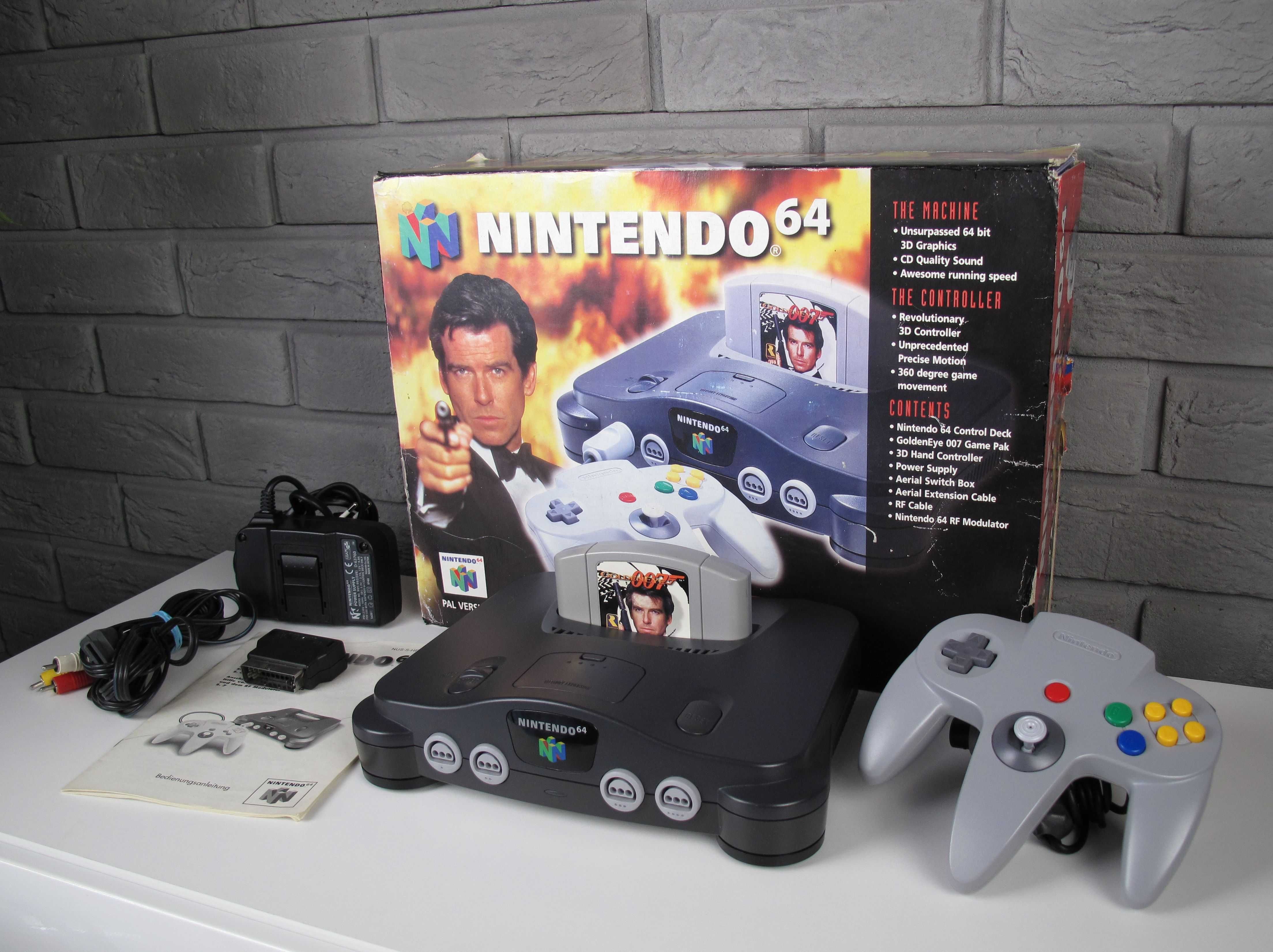 Nintendo 64 Limited Edition GoldenEye 007 + Gra