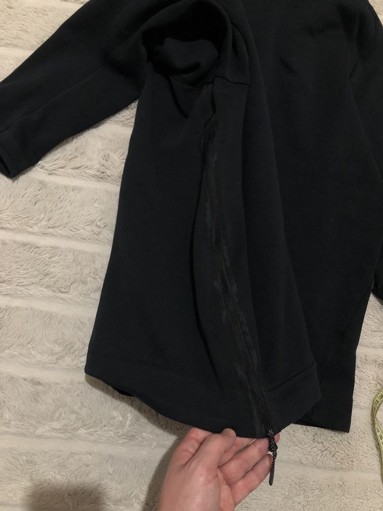 NINJA (M) NIKE Tech Fleece Black кофта закрывает лицо оригинал теч фли
