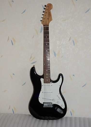 Fender Stratocaster kopia Vision + interfejs usb mini mixer