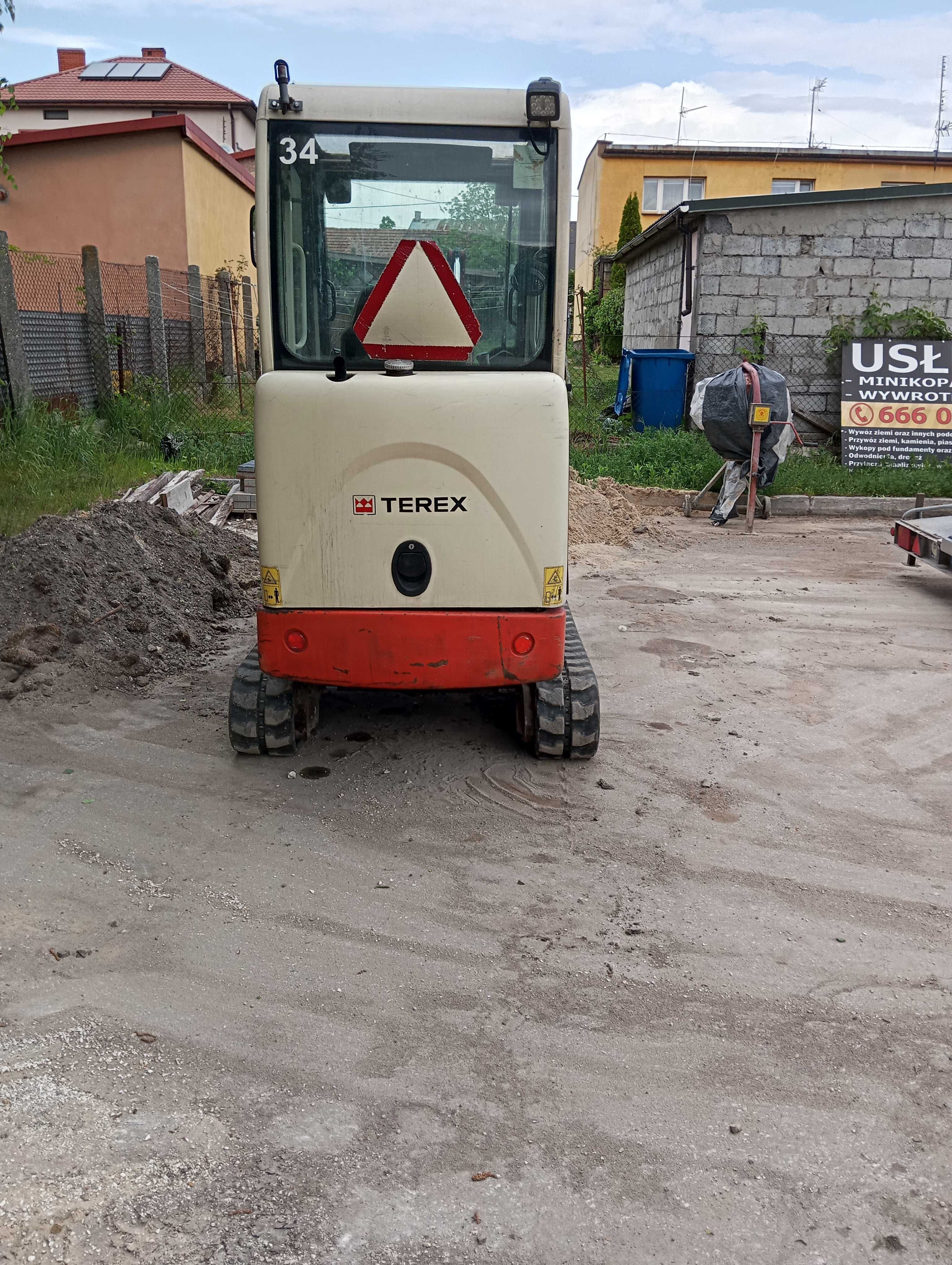 Minikoparka Terex HR 1,6