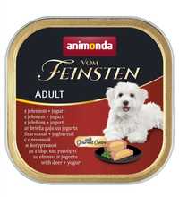 Animonda Vom Feinsten z jeleniem + jogurt adult 10x150g