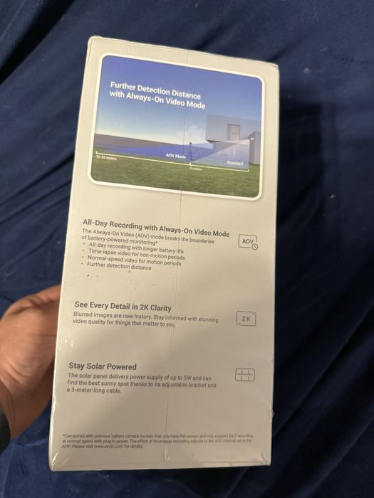 nowa Kamera IP zewnętrzna Ezviz CB3 WIFI Full HD z panelem solarnym