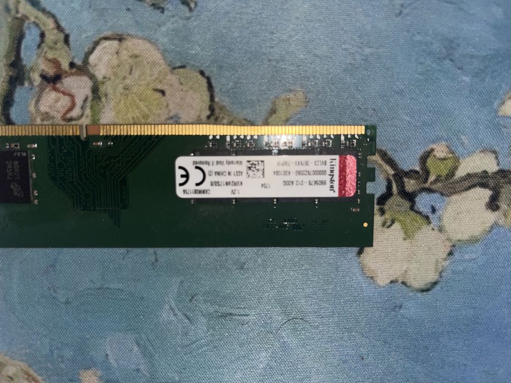 Озу(оперативная память) ddr4 8gb kingston