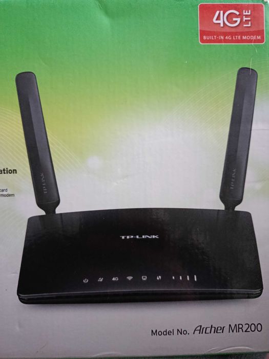 Роутер під сім карту, кабель.TP-lINK мр200
