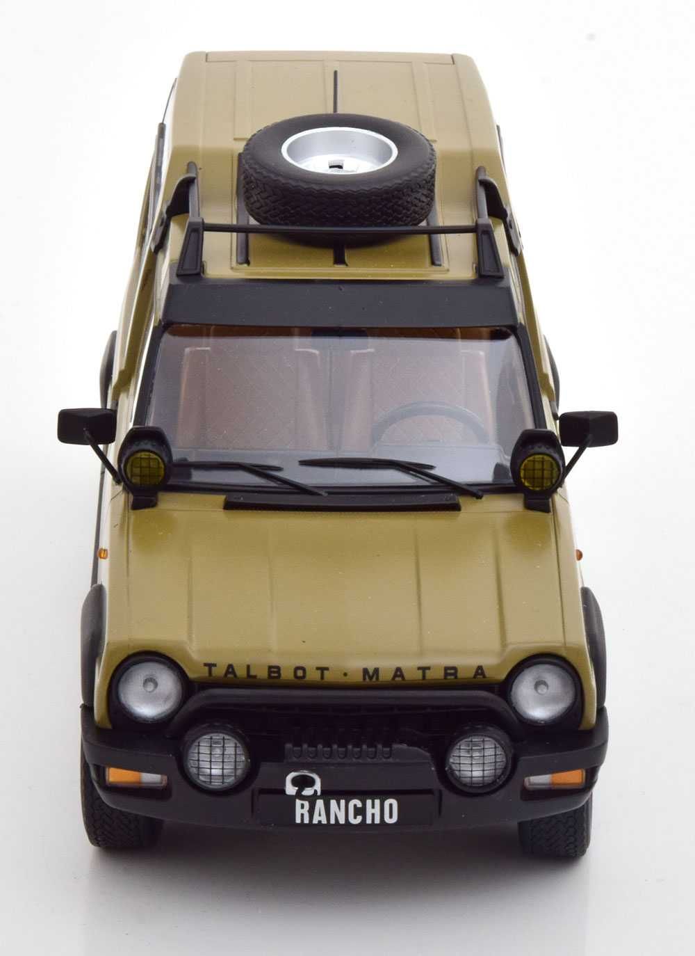 Model 1:18 KK-Scale Talbot Simca Rancho Grand Raid 1977-83 mat brown