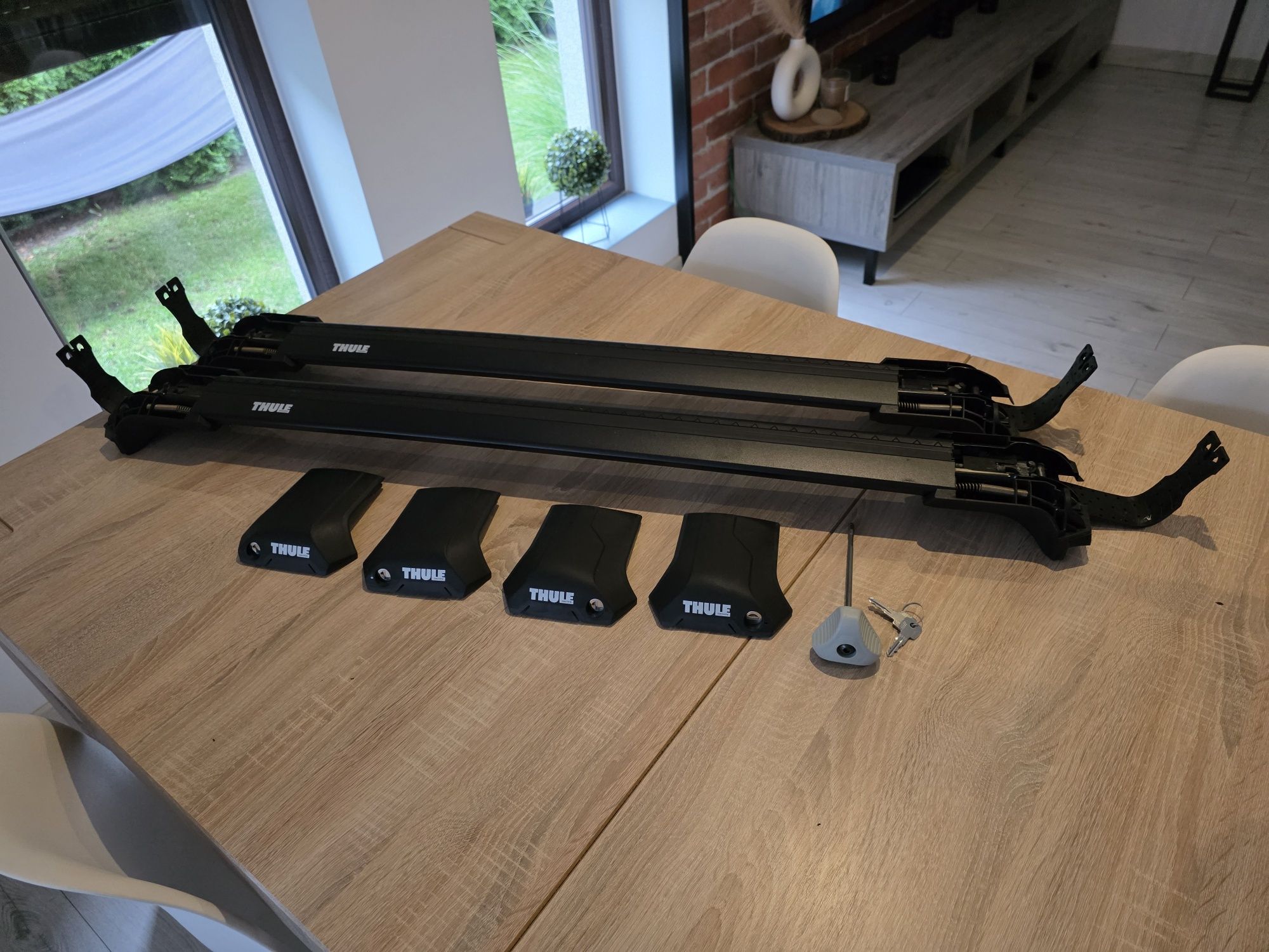 Bagażnik Thule WingBar Edge Black 86/77 SUPERB 3 | Audi A6 | GLS | GLE