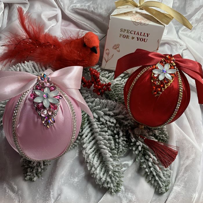 Новогодние игрушки ручной работы