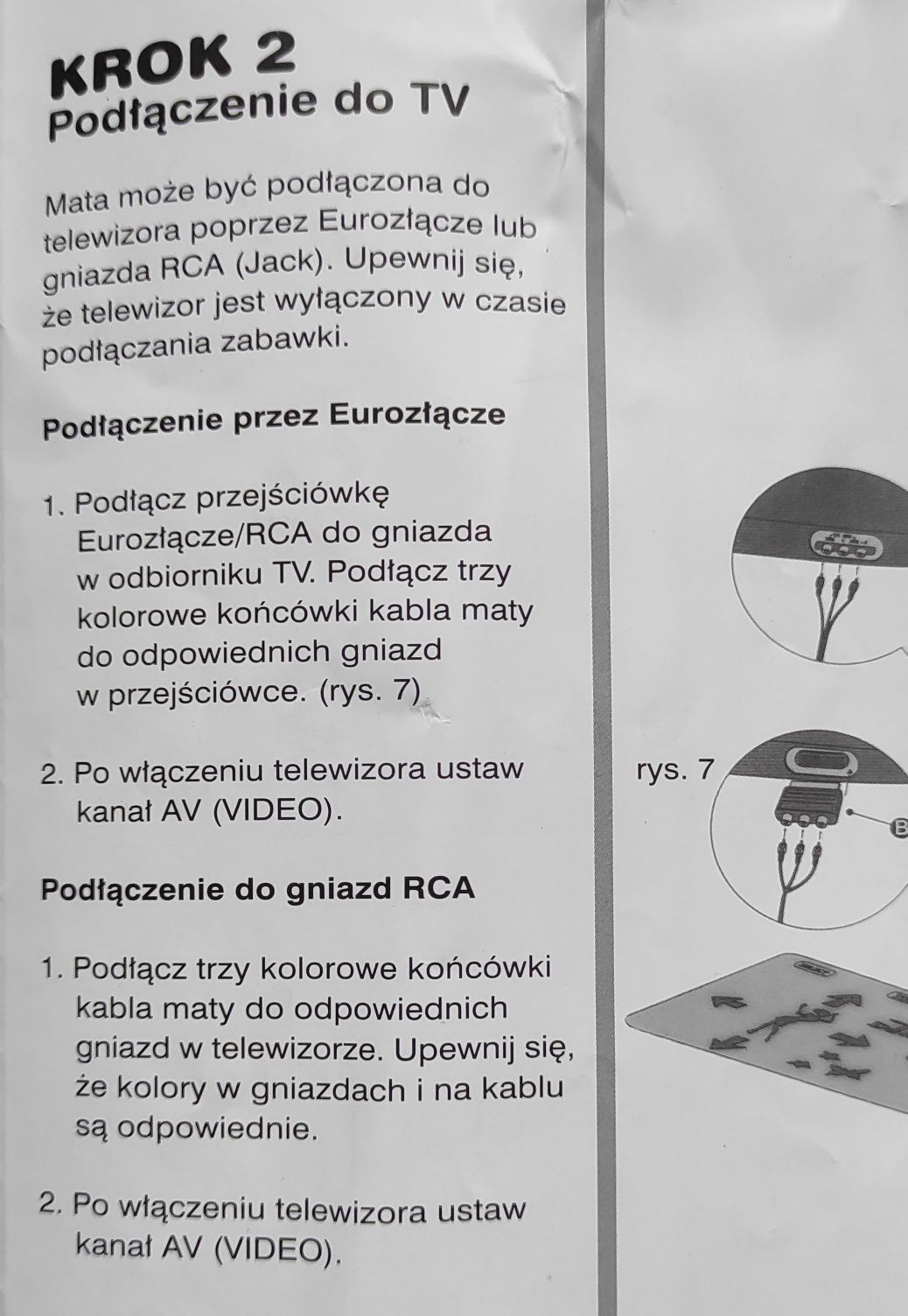 Muzyczna mata i gry zręcznościowe