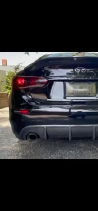 Габариты заднего бампера  LED Infiniti