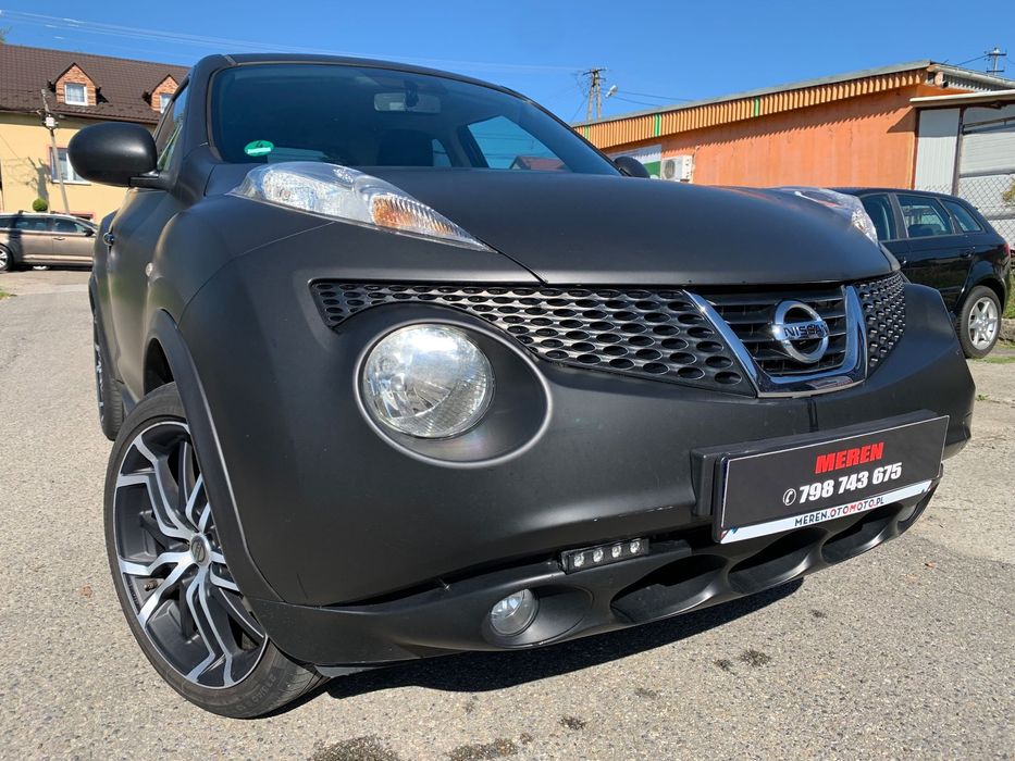 Nissan Juke Niski Przebieg 118 000__Czarny Mat__Zarejestrowany
