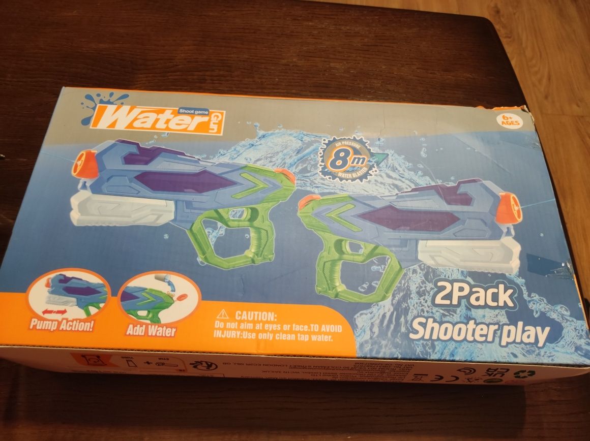 Pistolet na wodę 2-pak