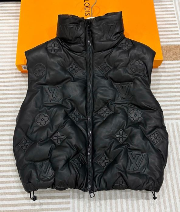 Kamizelka skórzana LV