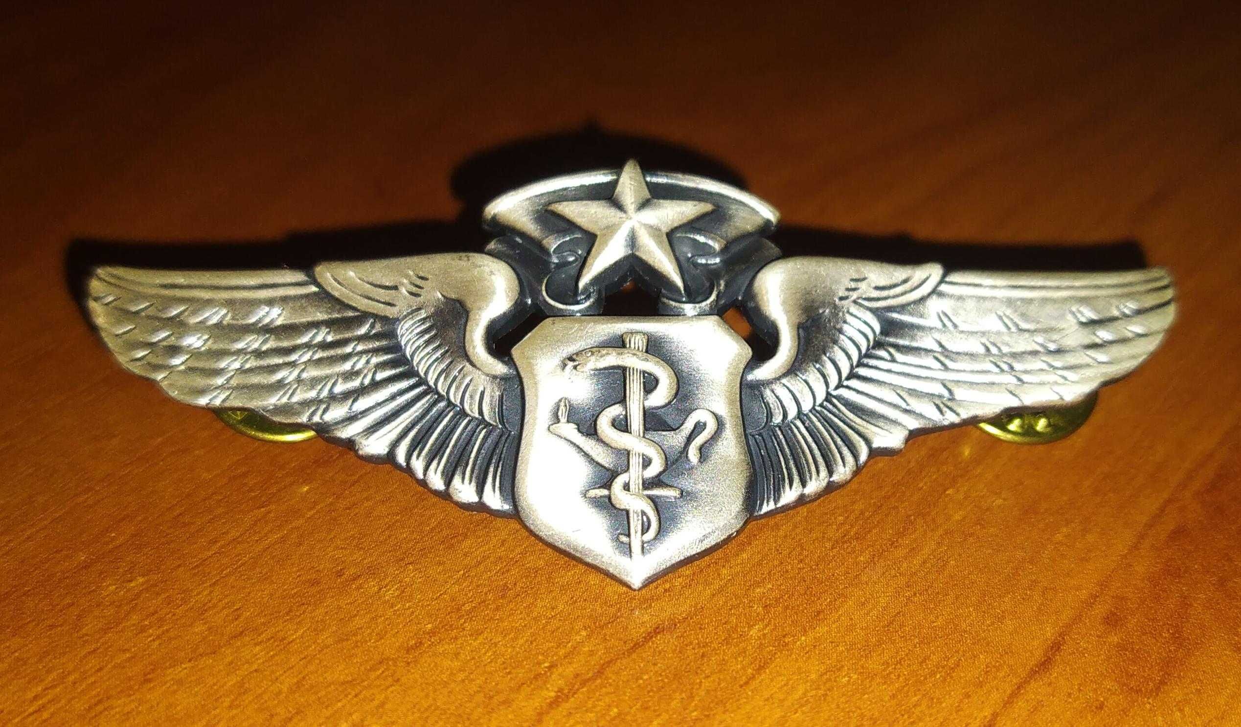 Значок USAF - Chief Flight Nurse Badge (Full-Size)  - USA (США)