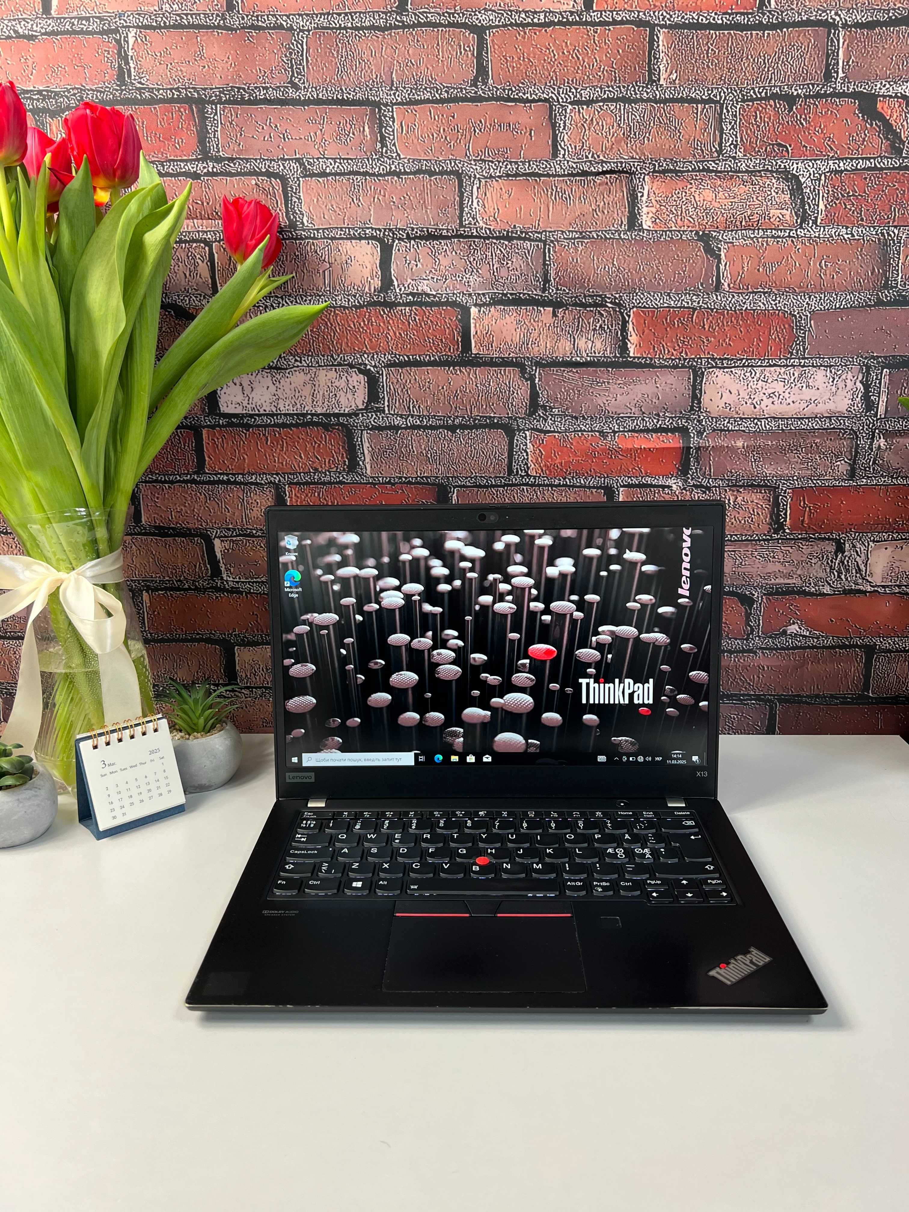 Lenovo ThinkPad X13 Gen 1·Ryzen 5 4650U·16GB+SSD 256GB·13"IPS·Гарантія