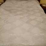 Colcha de cama beje