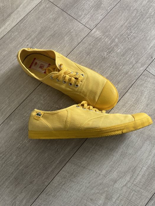 Buty Trampki Lacoste żółte rozmiar 42 damskie/męskie