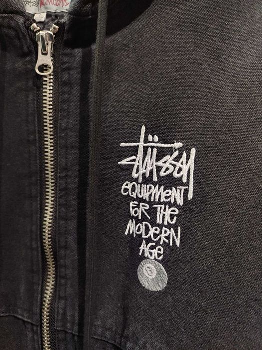 Куртка STUSSY Canvas Insulated Work Jacket Black