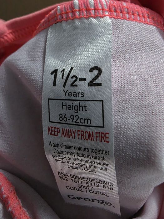 Strój kąpielowy dla dziewczynki roz 86-92