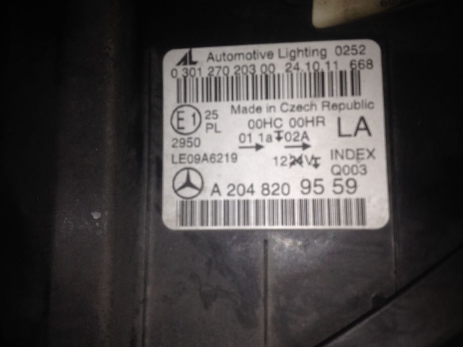 Farois frente mercedes c 2012 mod.204