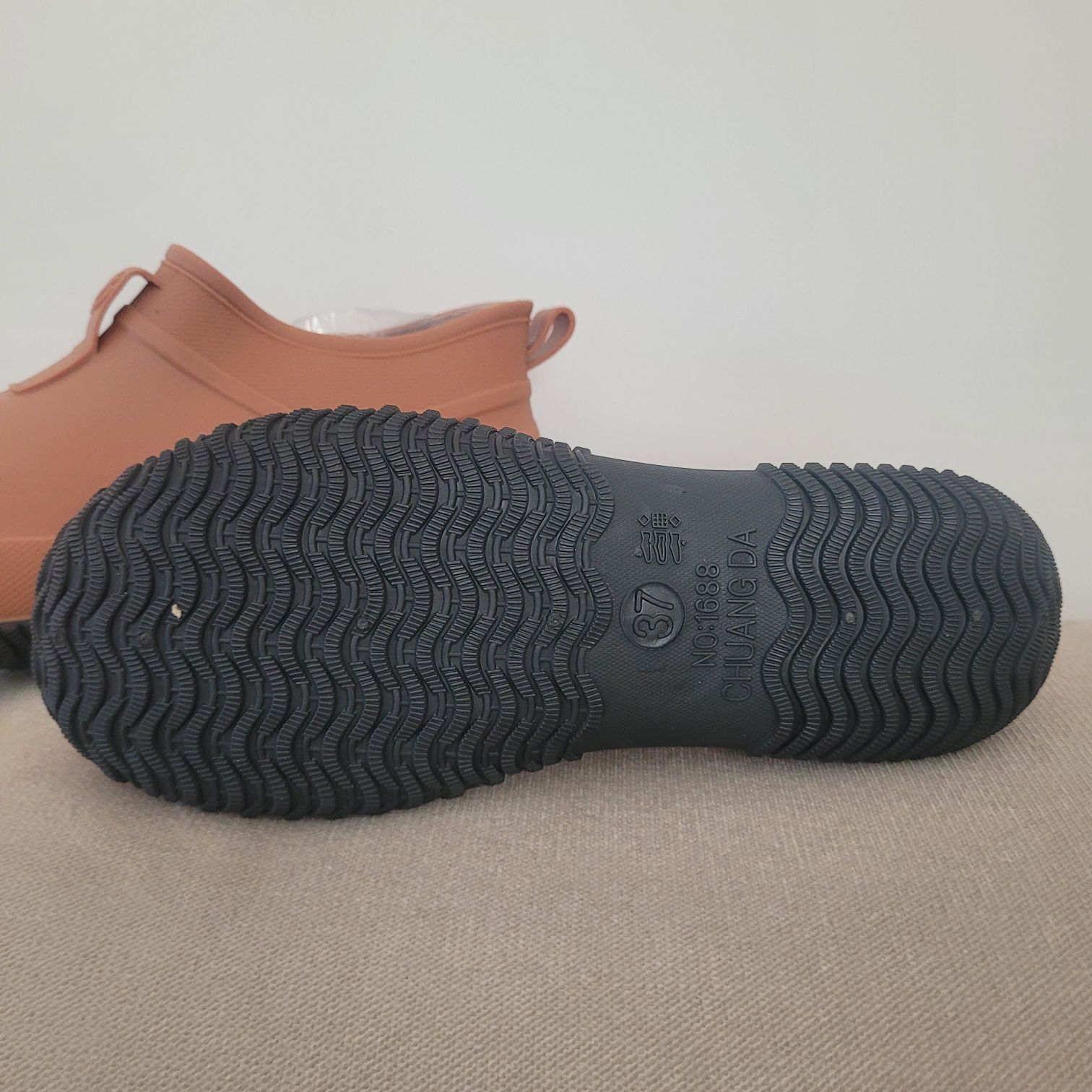 Buty ogrodniczki przeciwdeszczowe r.37