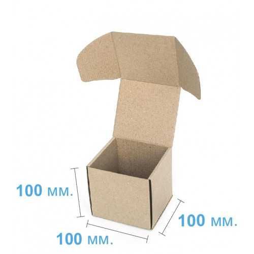 20шт Коробка картонна самосборная 220х60х100 подарочная коробка белая