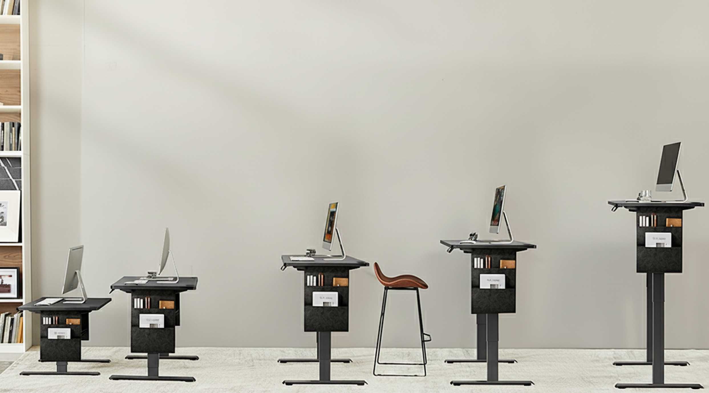 Adjustable standing desk for home office