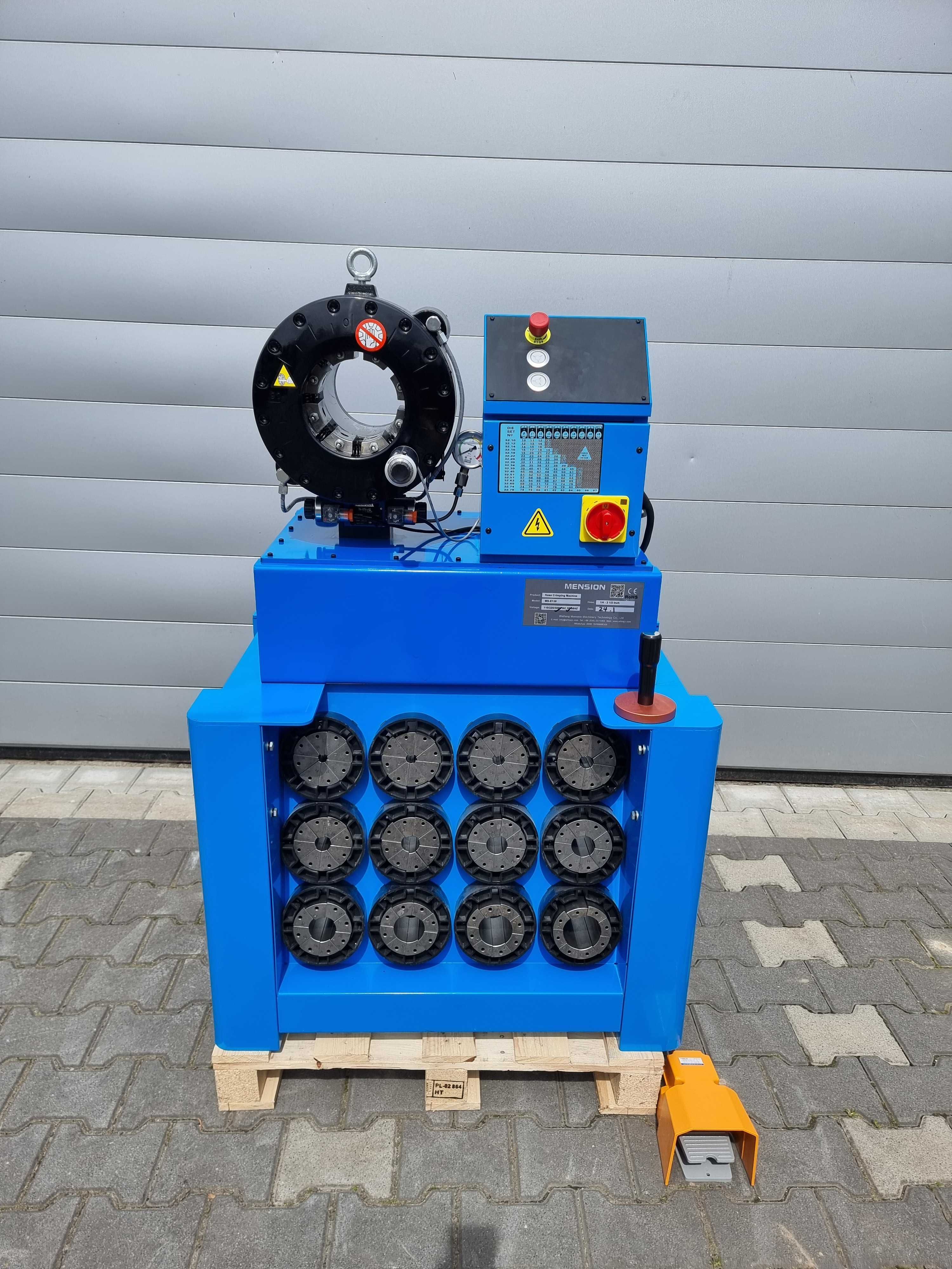 Zakuwarka do węży hydraulicznych P32Q ,!! NOWA MS-130-I !! Promocja !!