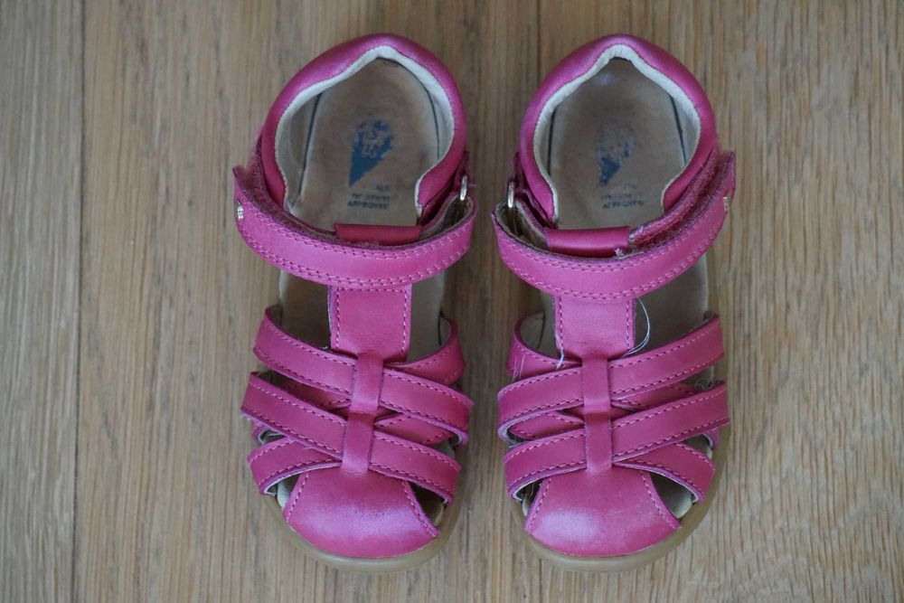 Sandały dziewczęce Bobux I-Walk Cross Jump Pink rozmiar 23