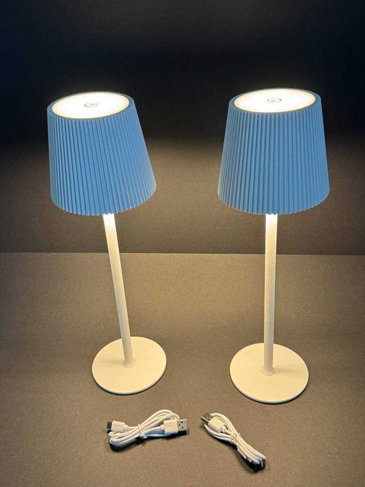 2 lampki led nocne bezprzewodowe białe + żółte światło