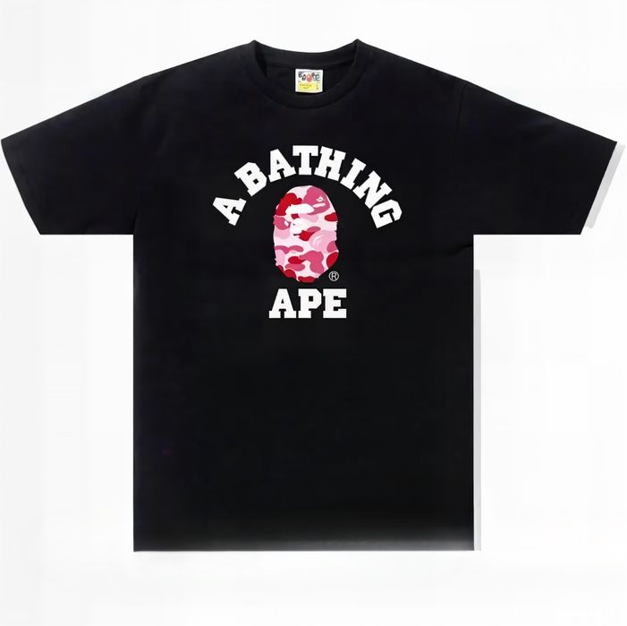 Футболки BAPE A Bathing APE Logo унисекс Бейп Бэйп Новинка сезона