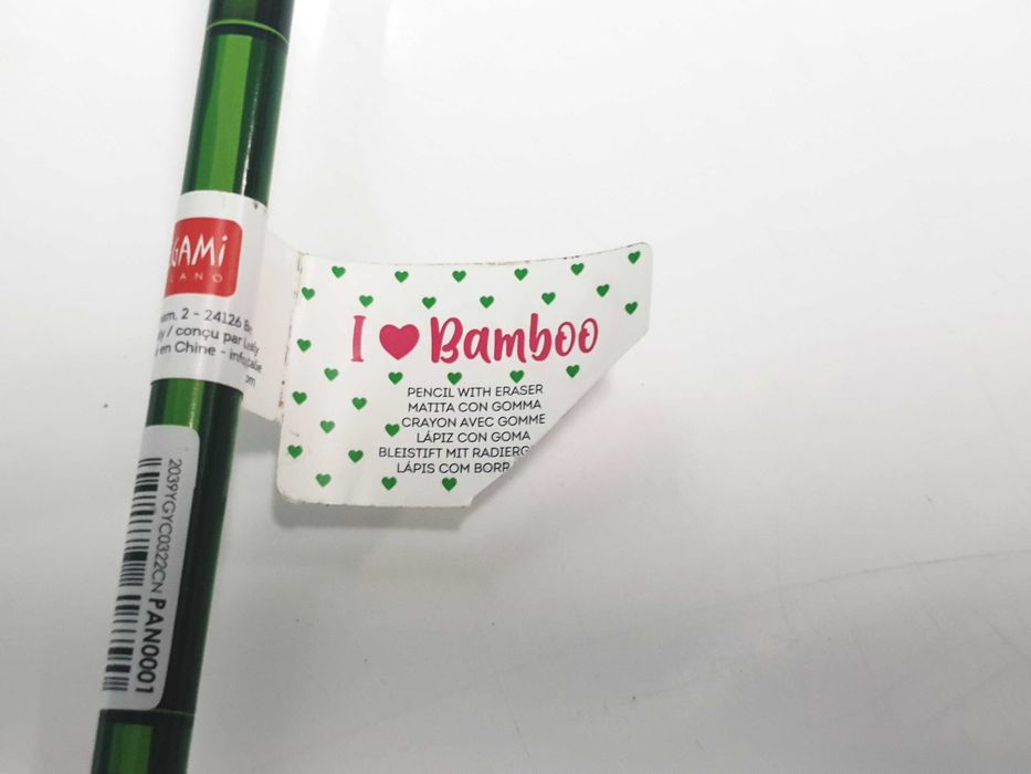 Ołówek z gumką Legami I Love Bamboo