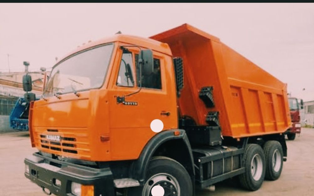 Послуги камазами та екскаваторами доставка піску щебня