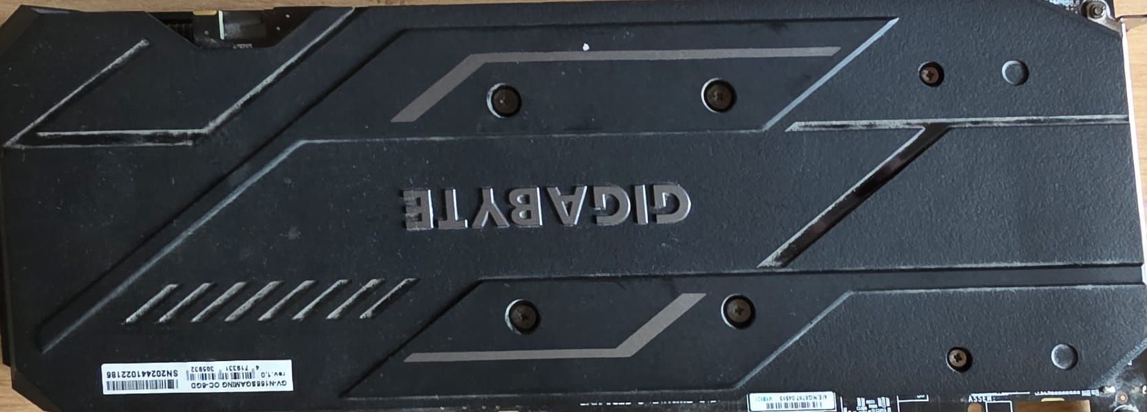Gigabyte GTX 1660 Super OC 6 GB gddr6 192 bit