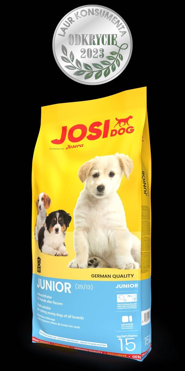JosiDog Junior 15kg karmy od Josera