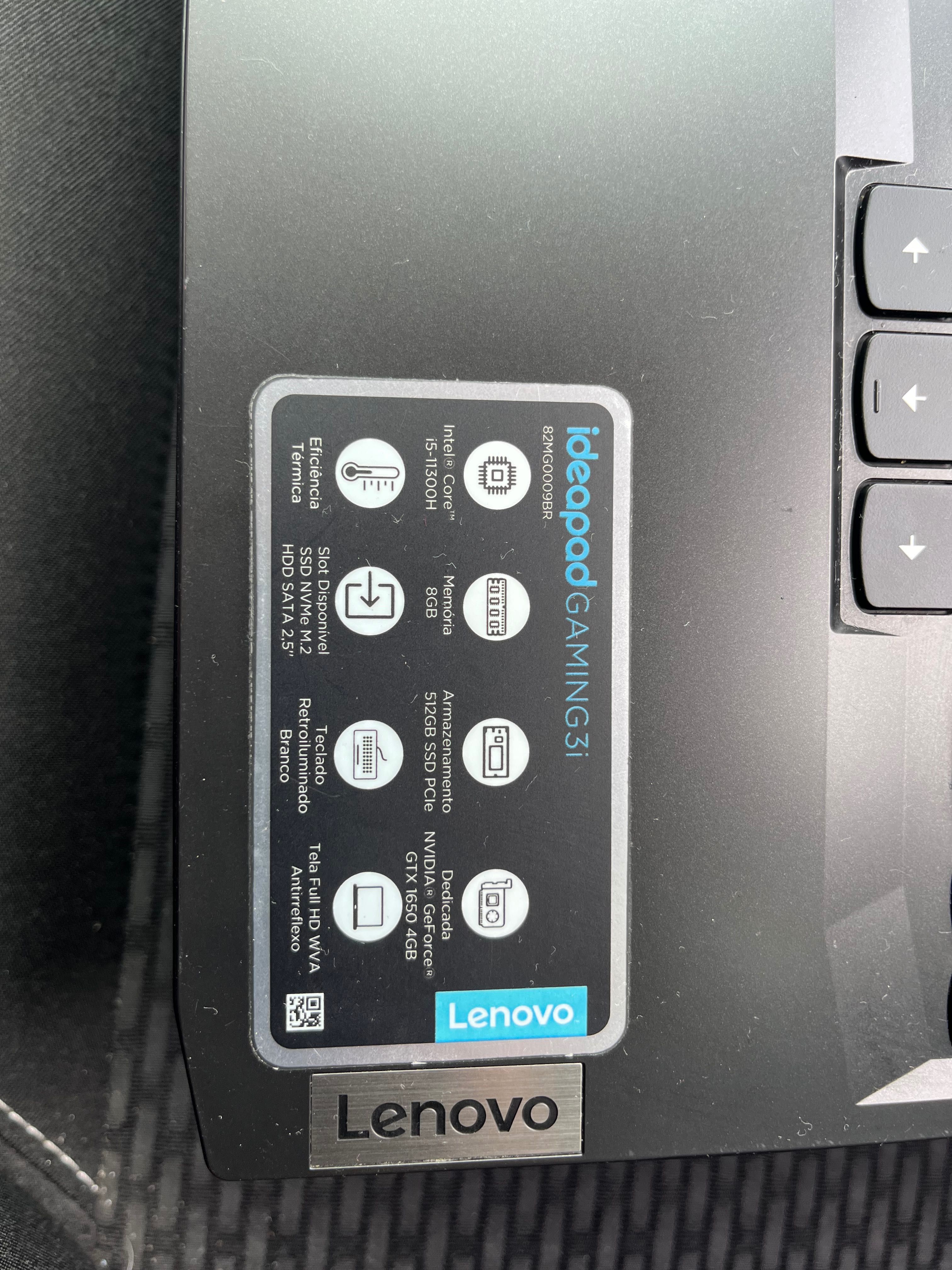 Notebook ideapad gaming 3i